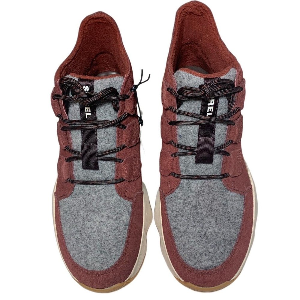 Sorel Kinetic Impact Caribou WP Women's Casual Shoes, Spice/Blackened Brown 8 - Picture 3 of 8